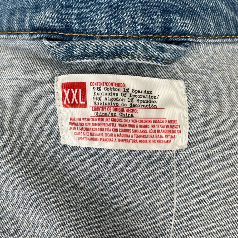 Denim pride jacket - Picture 7 of 7